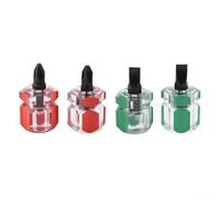 Kit de tournevis 4 pièces avec embouts plats et embouts pour les applications dans les espaces restreints et les tâches de réglage de petits équipements