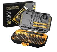 Kit de tournevis de précision, 145 en 1, mini tournevis avec 132 embouts, boîte exquise, kit de tournevis magnétique pour montres, téléphones portables, appareils photo, consoles de jeux, tablette,