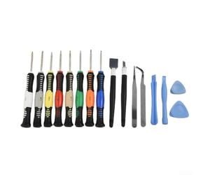 Kit de tournevis de précision 16 pièces pour réparation de téléphone avec outils de levier pour iPhone pour ouverture d'écran Samsung - Ensemble d'outils de démontage électronique compact