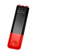 Kit de tournevis de précision, 6 en 1, kit de réparation double extrémité pour montres, lunettes, téléphones, boîtier compact avec interrupteur à pression, rouge et noir