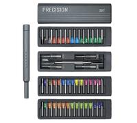 Kit de tournevis de précision portable 49 pièces - Petit outil de réparation pour ordinateur portable, téléphone portable, tablette, ordinateur, lunettes, montre électronique