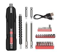 Kit De Tournevis Électrique - Ensemble De Pilote Rechargeable, Outil De Perceuse Automatique | Bit Spinner Welch Utility Fixatener Machine Corder Adaptateur Cas De Travail Mécanisme De