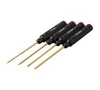Kit de tournevis hexagonal RC 1,5 mm-3,0 mm pour quadricoptères hélicoptères - Tournevis en acier pour réparation et entretien de véhicules télécommandés
