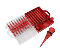 Kit de tournevis isolé 34 pièces pour électricien avec fente magnétique et embouts cruciformes, lames en acier au chrome vanadium avec insert ABS