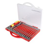 Kit de Tournevis Isolés pour Électricien, Outil Multifonction | Acier Chrome Vanadium Résistant, Poignées Antidérapantes, Boîte Portable, pour Borniers, Plaques de Prises et Atelier