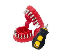 Kit de tournevis magnétique - Fun Design High Hardness Electric Screwdriver Bits | Compact Anti-Slip Repair Hardware | For Electronics Woodworking Metalworking Construction Plumbing