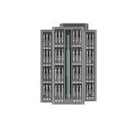 Kit de tournevis multifonction pour la réparation de l'électronique informatique avec plusieurs embouts Outils de haute précision Mallette portable Plusieurs ensembles d'embouts