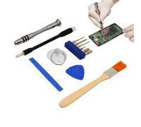 Kit de Tournevis pour Démontage de Console de Jeux | Ensemble Multifonction Portable de 12 Pièces,Kit de réparation électronique pour atelier maison boutique bricolage | pour Amateurs, Domicile Dortoi
