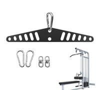 Kit De Traction De Câble Pour Équipement De Fitness, Fixation De Machine À Câble En Acier - Connecteur De Dispositif De Traction Multi-trous Réglable Pour Mur De Porte, Maison, Studio De Fitness | Ens