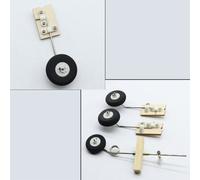 Kit De Train D'atterrissage En Métal 53cc Avec Roues, Accessoire Pour Avion Su27 Kt Board, Modèle De Drone À Aile Fixe, Bricolage Rc Réparation De Rechange-Générique