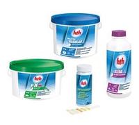 Kit de traitement complet au chlore (0-20 m³) - HTH Blanc G