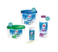 Kit de traitement complet au chlore (21-40 m³) -