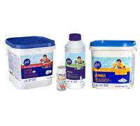 Kit de traitement complet au chlore pour piscine de 0 à 20 m³ - Gré