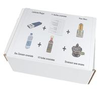 Kit de traitement et soins complet fichiers audios feuilles coranisées 10 huiles encens eau de zamzam coranisés musc blanc contre djinns sorcellerie mauvais œil jalousie blocages
