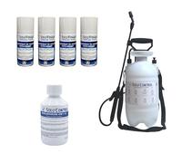 Kit de traitement Puces 100m² avec 1 Emulsphrine ew+s insecticide concentré, 4 one-shot Solu'Fogger, 1 pulverisateur 5 litres