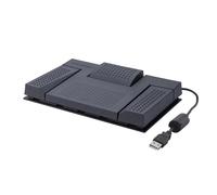 Kit de Transcription Audio OM SYSTEM AS-2700 (pédale USB, Casque stéréo de dactylographe, Logiciel de Transcription ODMS R8 pour PC Windows)