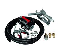 Kit de transfert de diesel portable PIUSI avec pompe en ligne 24V, Débit 50 l/min, Pinces, Buse manuelle et Tuyau de 4 m | Kit batterie 3000 F00226380