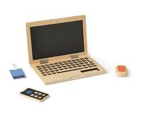 Kids Concept Computer Play Set Educational Toy Doré Enfants