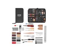 Kit de Travail du Cuir Pour Gravure Poinçonnage Couture Estampage Découpe 38PCS
