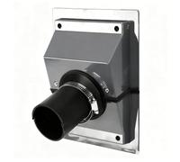 Kit de Traversée de Cloison pour Climatiseur avec Isolation 25x30cm | Plaque de protection murale, Tissu isolant thermique, Accessoire pour système split, Installation facile intérieur extér