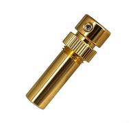 Kit de trémolo pour guitare électrique avec bras - Fer robuste pour fixation sur barre 38 x 12 mm Chrome (doré)