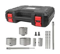 Kit de Trépan pour Métal, Scie Cloche Universelle Pour Mur En Béton, Accessoires de Perçage pour Projets Outil de Coupe Métallique pour Bricolage et Entretien à Domicile