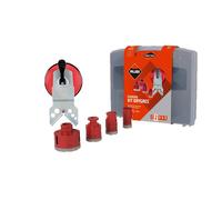 Kit de trépans - RUBI - 50996 - 6 trépans diamants - GUIDE MULTIDRILL - Mallette PVC