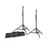 Kit de Trépied d’Éclairage BRESSER BR-TP240 PRO-1 (2 pièces) avec Étui de Trépied Bleu G