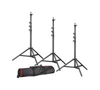 Kit de Trépied d'Eclairage BR-TP240 PRO-1 (3 pièces) avec Etui de Trépied