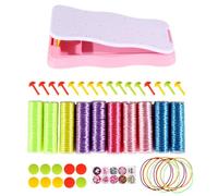 Kit De Tressage De Corde À Main, Kit De Tressage De Bracelet, Kit De Tressage De Corde À Main Pour Fabriquer Des Bracelets D'amitié, Kit De Tressage Pour Filles