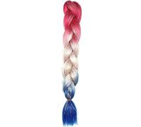 Kit de tresses géantes avec fils brillants et paillettes for extensions de cheveux en soie dorée, accessoires de coiffure (taille : 1 pièce/lot, couleur : 8_24 pouces)(8-24INCHES)