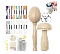 Kit de Tricot Pour Arrêter Et ,Accessoires De Arrêt De Tricot - Pack De Démarrage Pour Tricoter | Foulard De Débutant Granny Mère Pull