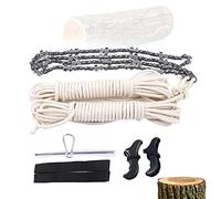 Kit de tronçonneuse manuelle Reach Limb de 100 cm - Sac de poids - Branche de l'arbre