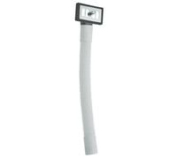 Valentin – Kit trop-plein évier grès/inox/synthèse – enjoliveur grille rectangulaire inox