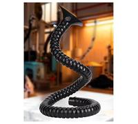 Kit de tube d'aspiration de poussière en plastique avec tuyau, conduit collecteur de fumées flexible for l'élimination des fumées, 2 pouces de diamètre(Color2-50mm,180cm/70.8'')