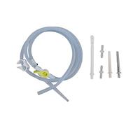 Kit de tube de remplacement de tuyau de lavement Kit médical de tuyau de silicone, nettoyage en profondeur doux brillant inodore de silicone 1.5m pour le seau