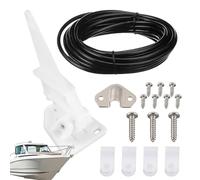 Kit De Tube Pitot Pour Bateaux Pour Bateaux, Tube De Coup De Pied Automatique, Kit De Vitesse Du Compteur De Vitesse Pour Une Lecture Prudente | Mesurer Jusqu'à 80 Mph Kit De Tuyau De Coup De Pied Pit