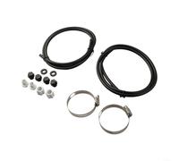 Kit de tubes de chlorinateur hors ligne pour accessoires de piscine Hayward CL série avec bornes de selle, raccord de tuyau de drainage de 1,2 m pour alimentation CL200/CL220 2 ensembles