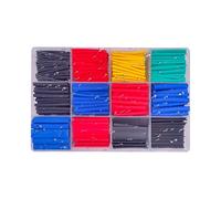 Kit de tubes thermorétractables pour câbles - Isolation assortie, ensemble de protection de câblage, manchon de réparation électrique, enroulement de câble industriel | Kit de tubes thermorétractables