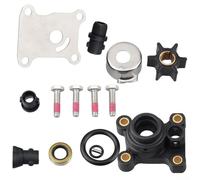 Kit de turbine à eau pour moteurs hors-bord Johnson & Evinrude 8-15HP - Kit de remplacement avec turbine en métal et boîtier compatible avec