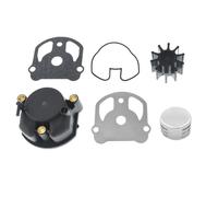 Kit de turbine de pompe à eau avec boîtier compatible avec les modèles de navires marins, modèles de bateaux, modèles de moteurs hors-bord Compatible avec numéro de pièce 984461 983895 984744