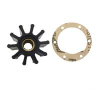 Kit de turbine en Y en néoprène 17937-0001-P pour Volvo pour Perkins pour Yanmar CAT Johnson pour moteurs Sherwood Oberdorfer Haute résistance à la chaleur jusqu'à 105 C Pièces de rechange de bateau
