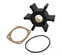 Kit de turbine pour pompes Oberdorfer 201M 202M | Kit de réparation de moteur marin pour onan MDKC 3,5 KW 4,0 KW 6,5 KW 8,0 KW Moyeu en laiton 6 palettes Joint en caoutchouc