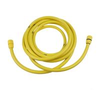 Kit de tuyau d'arrivée d'eau pour lavage de voiture et jardinage avec options de longueur de 2 mètres et 6 mètres, construction ABS (6 m)