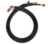 Kit De Tuyau De Charge De Réfrigérant Automatique - Tuyau De Charge Ac Robuste, Tube De Climatiseur Haute Résistance, Ensemble De Tuyaux De Service Long, Utilisation Automobile | Ligne Fluorée Fiable