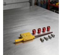 Kit de tuyau de frein hydraulique 2500 mm pour SRAM A-Majig, haute pression | Tuyau d'huile de vélo avec écrous de fixation et joints, installation facile