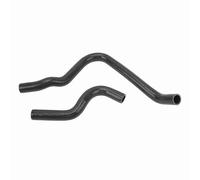 Kit de tuyau de liquide de radiateur en silificateur Chauffeur de fuite durable pour la fuite durable pour CB7 F22A 2.2L F20A 2.0L 1990 1993 2pcs (Schwarz)