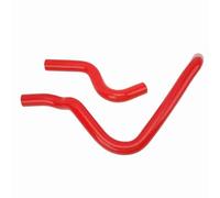 Kit de tuyau de liquide de refroidissement du radiateur en silificateur starrypxl 2PCS Black compatible CB7 F22A 2.2L F20A 2.0L 1990 1993 Remplacement du système de (Rot)