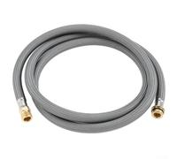 Kit de tuyau de robinet de cuisine pour Grohe 48293000 Pulvérisateur extractible de rechange avec contrepoids 150 cm, adaptateurs de tuyau mélangeur d'évier flexible