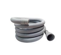 Kit De Tuyau De Vidange For Lave-linge Et Lave-vaisselle, Comprenant Un Tuyau Ondulé Flexible, Un Adaptateur D'extension Et Un Collier De Serrage, 1 Pièce(Outlet Hose-1.5M)